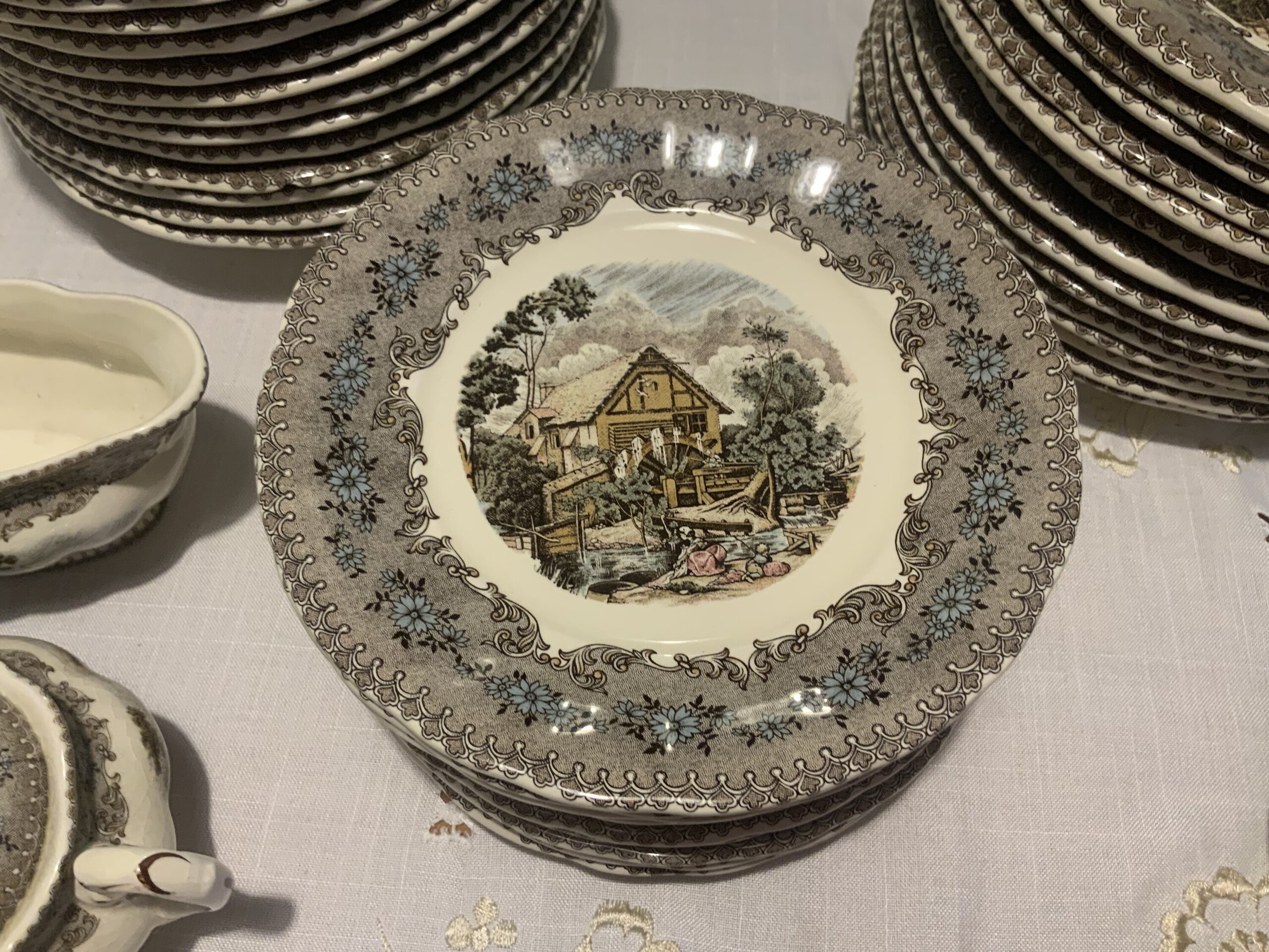 Vajilla El Viejo Molino, La Cartuja Sevilla - 8