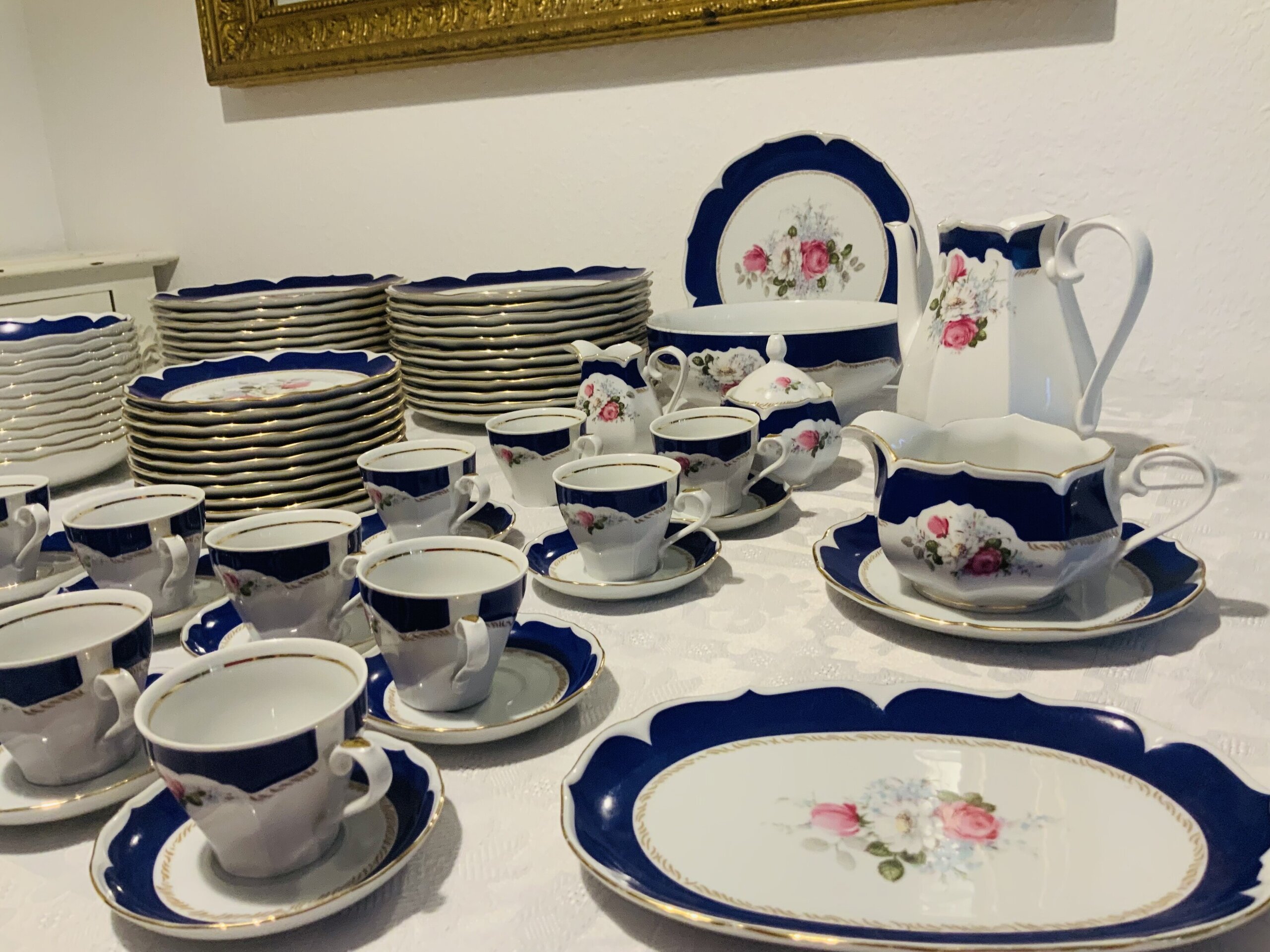 Vajilla Porcelana Graf Von Henneberg 1777 - 10