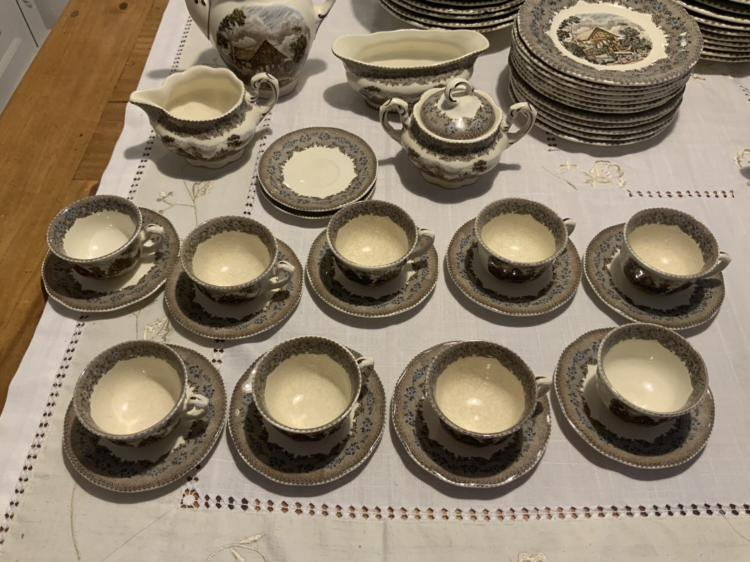 Vajilla El Viejo Molino, La Cartuja Sevilla - 9