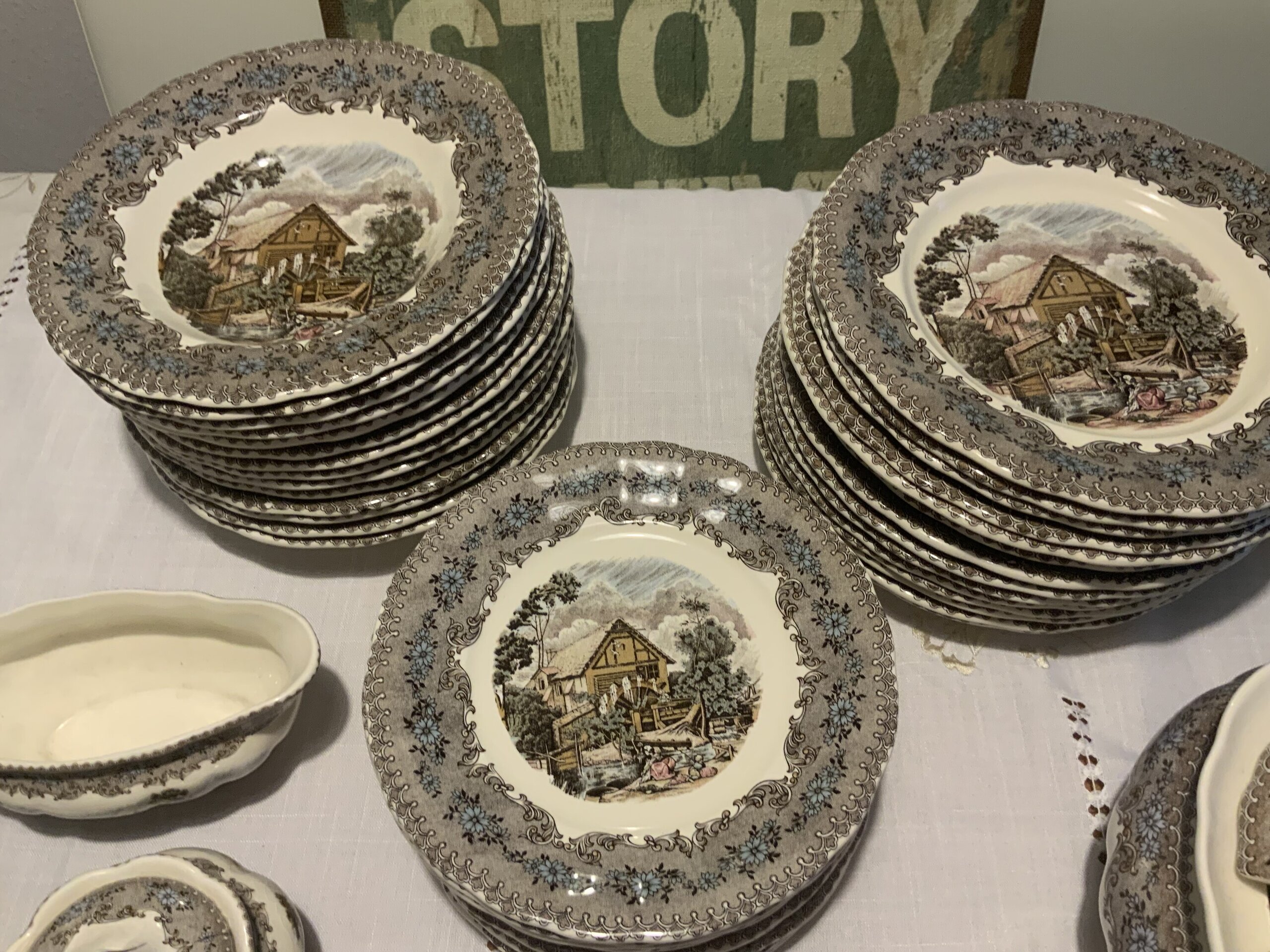 Vajilla El Viejo Molino, La Cartuja Sevilla - 10