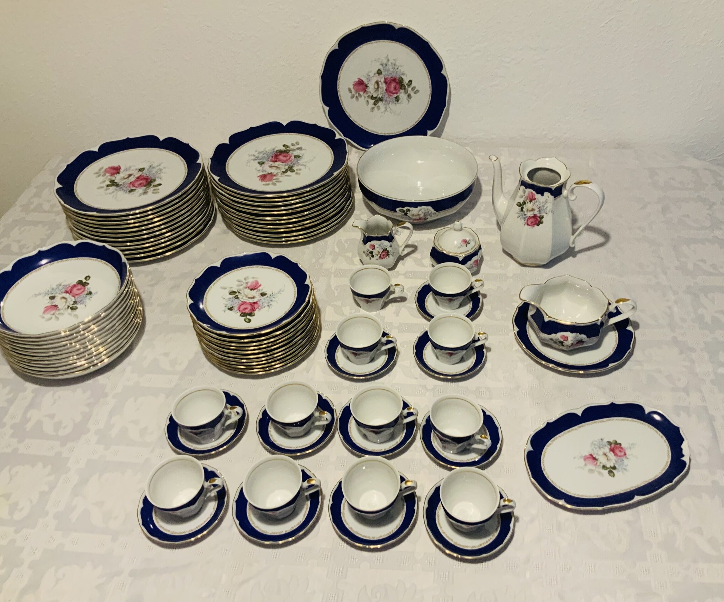 Vajilla Porcelana Graf Von Henneberg 1777 - 9