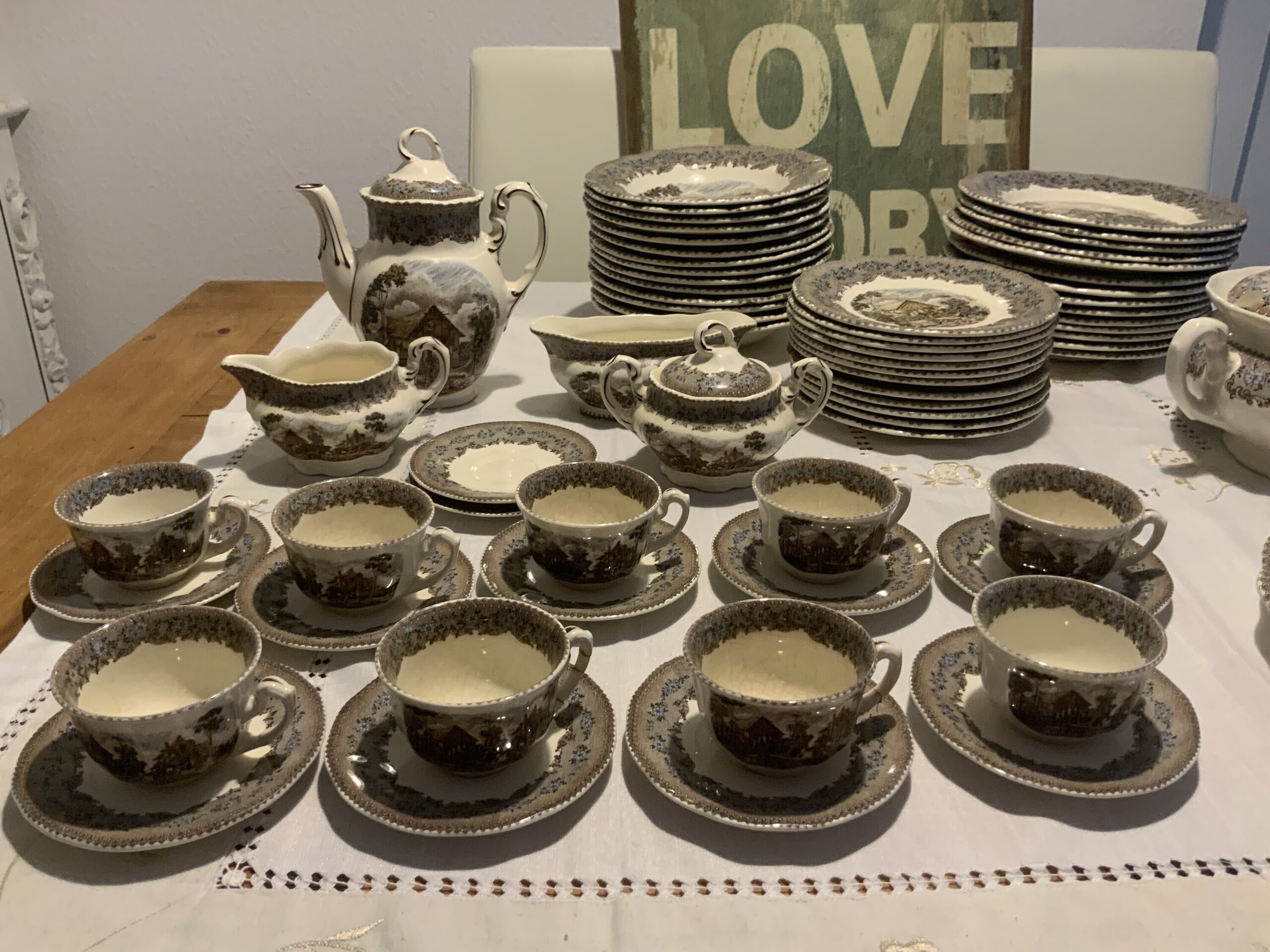 Vajilla El Viejo Molino, La Cartuja Sevilla - 7