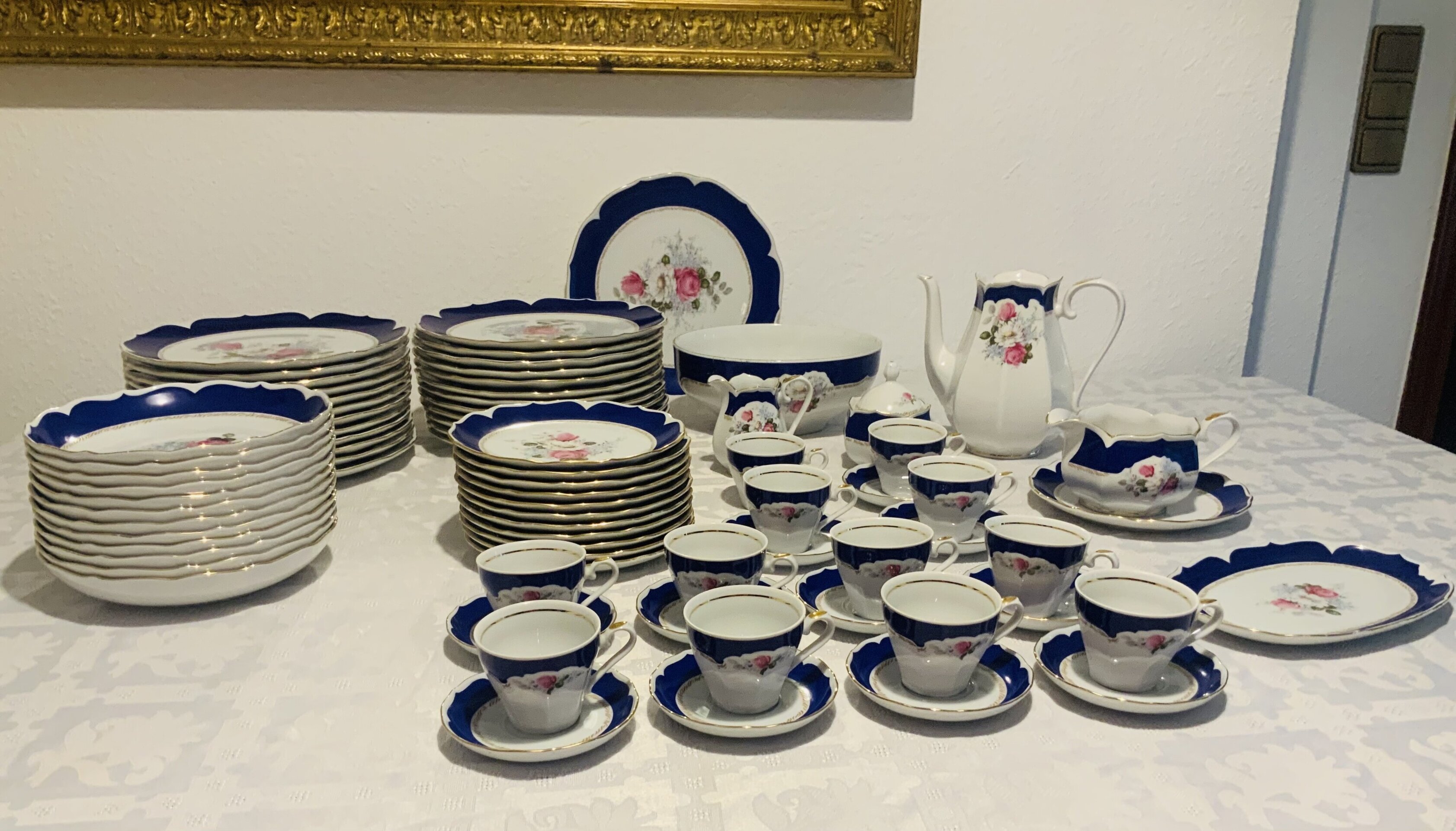 Vajilla Porcelana Graf Von Henneberg 1777 - 8