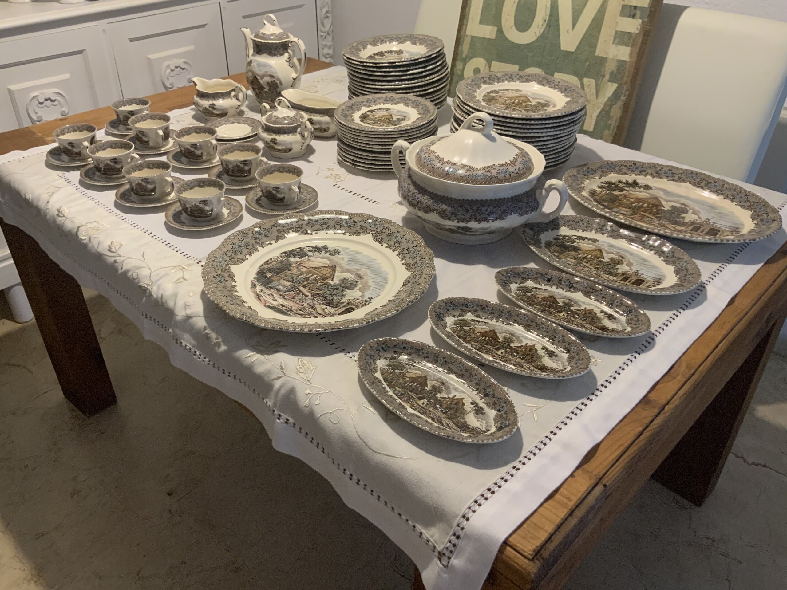 Vajilla El Viejo Molino, La Cartuja Sevilla - 2