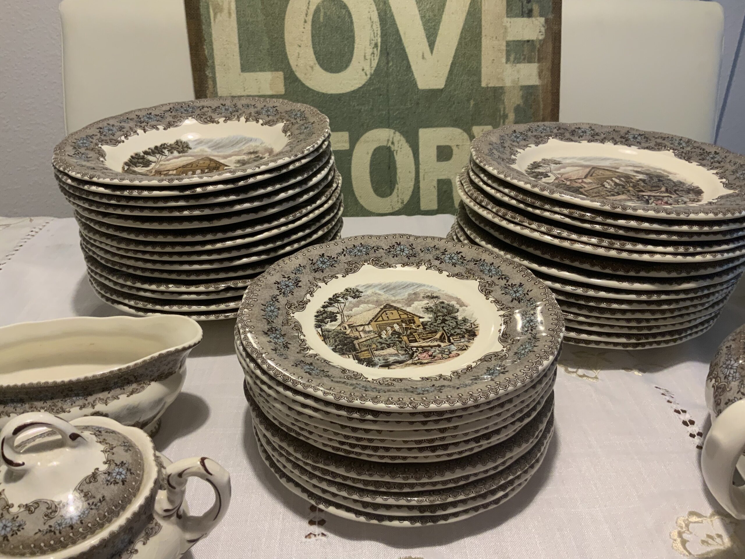 Vajilla El Viejo Molino, La Cartuja Sevilla - 6