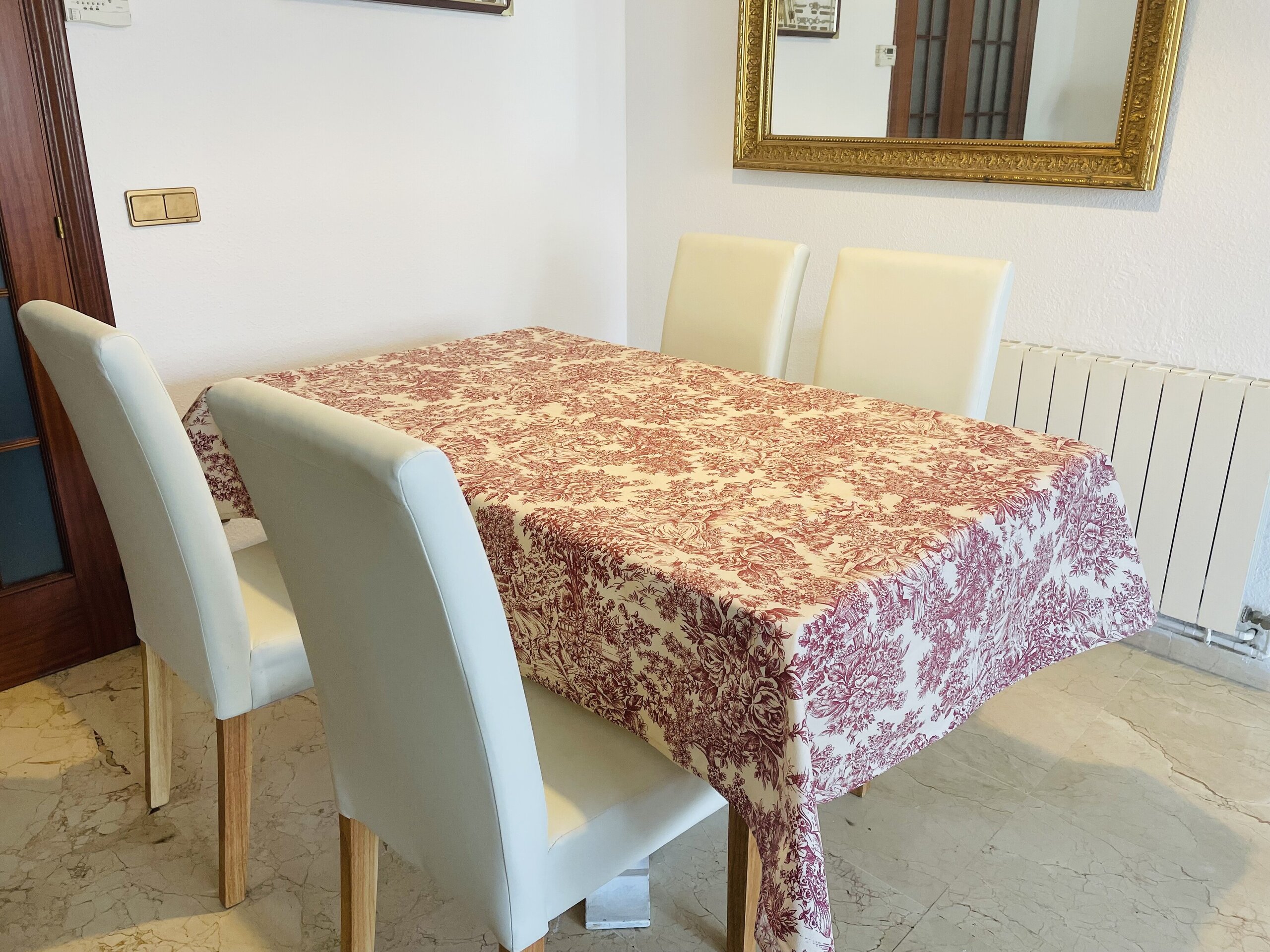 Mantel anti manchas resinado con estilo Vintage - 4