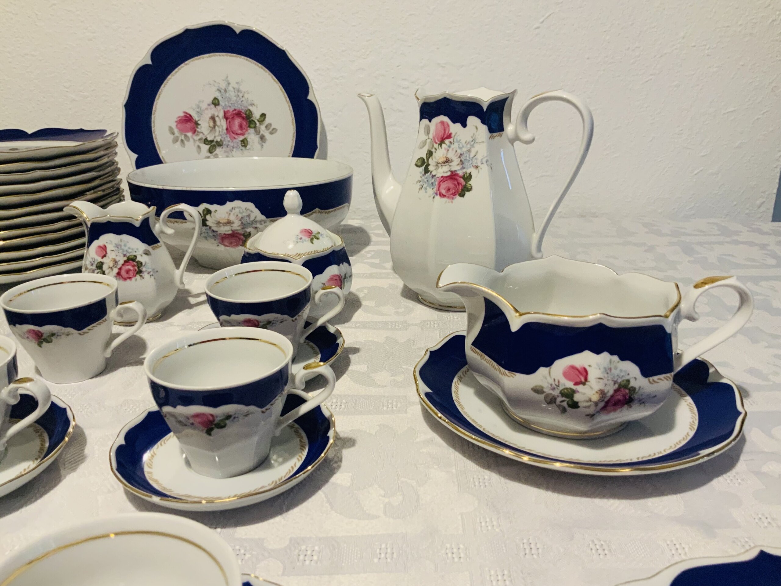 Vajilla Porcelana Graf Von Henneberg 1777 - 6