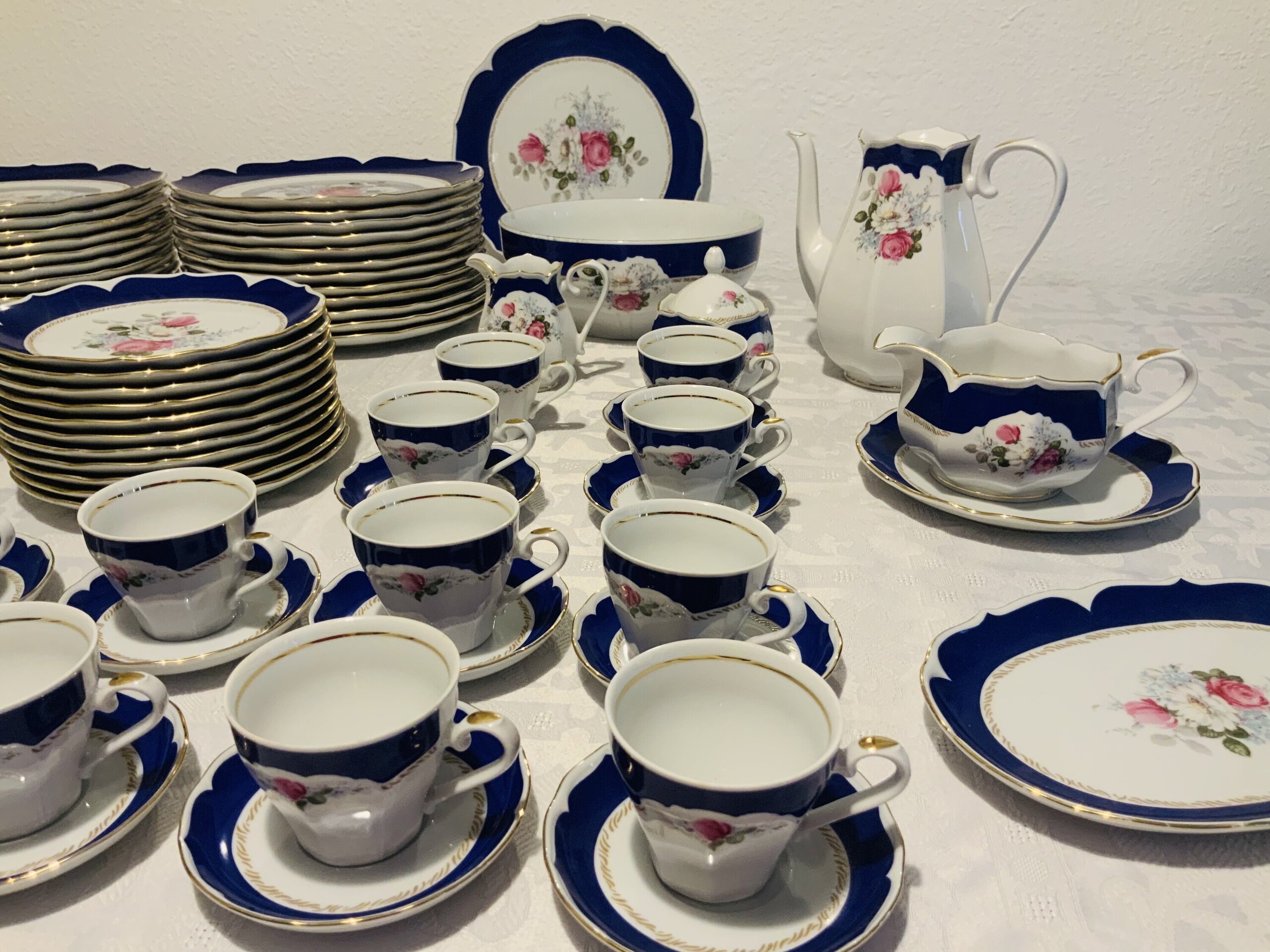 Vajilla Porcelana Graf Von Henneberg 1777 - 5